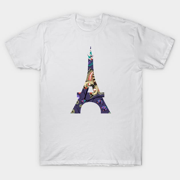 Eiffel tower T-Shirt by ABCSHOPDESIGN
